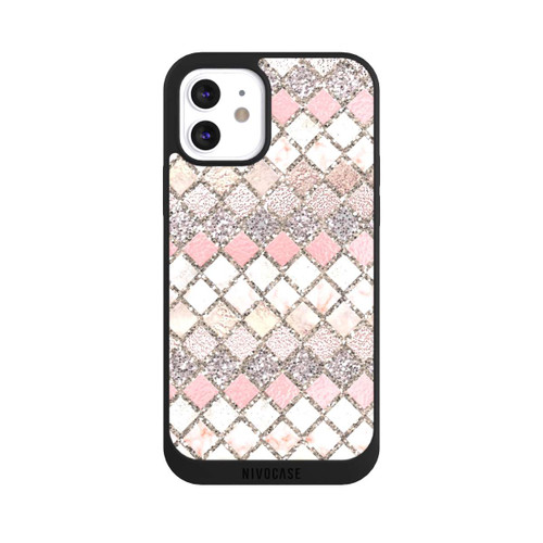 Apple iPhone 12 NIVOpure Mosaik Glitzerlook