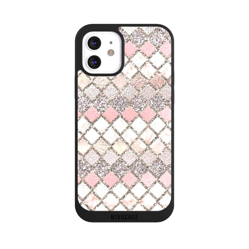 iPhone 12 NIVOpure Mosaik Glitzerlook