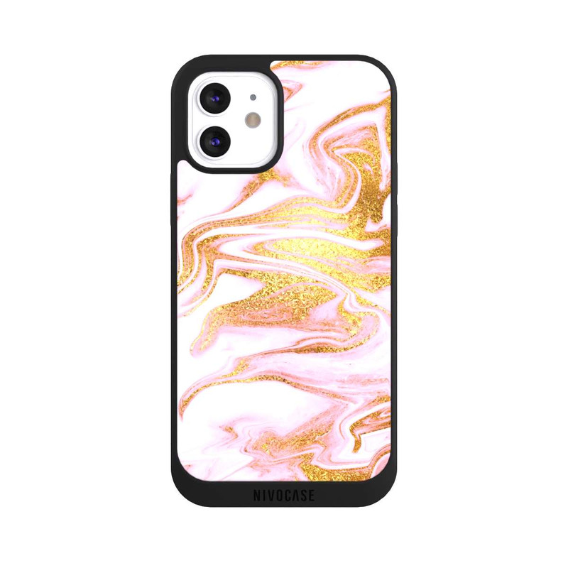 iPhone 12 NIVOpure Gold Fluss Look