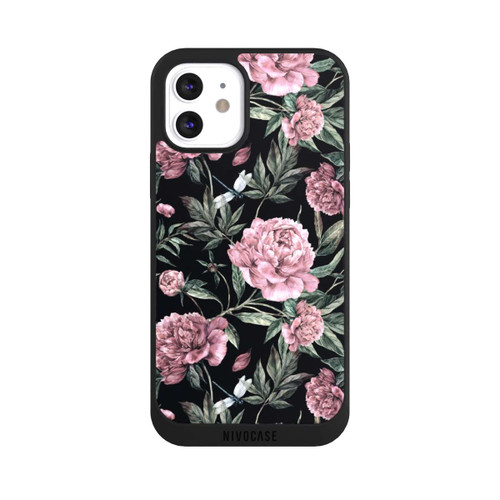 Apple iPhone 12 NIVOpure Fleur Sombre