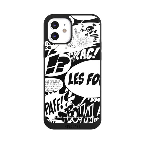 Apple iPhone 12 NIVOpure Speech Bubbles Asterix Black