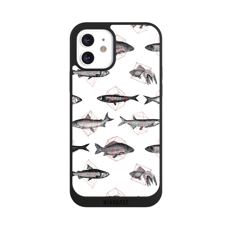 iPhone 12 NIVOpure Fishes in Geometrics