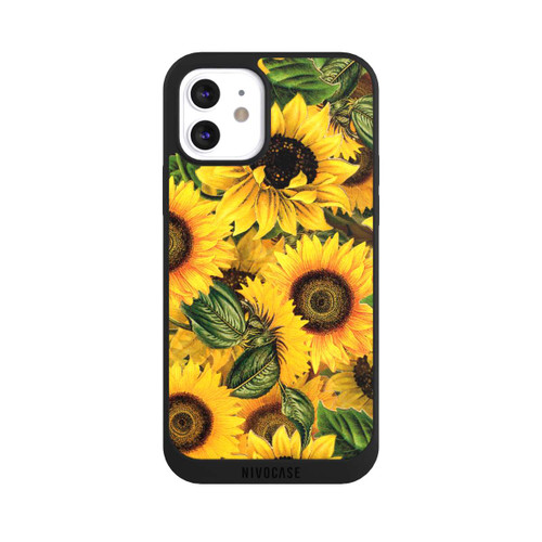 Apple iPhone 12 NIVOpure Sonnenblumenmuster