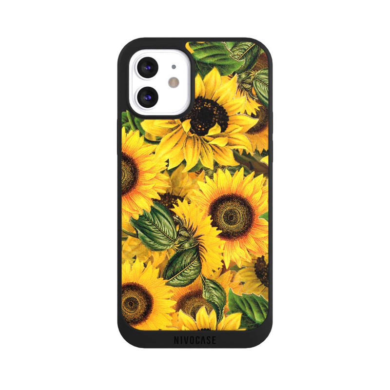 iPhone 12 NIVOpure Sonnenblumenmuster