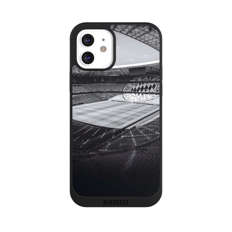 iPhone 12 NIVOpure Stadion FC Bayern - Black White