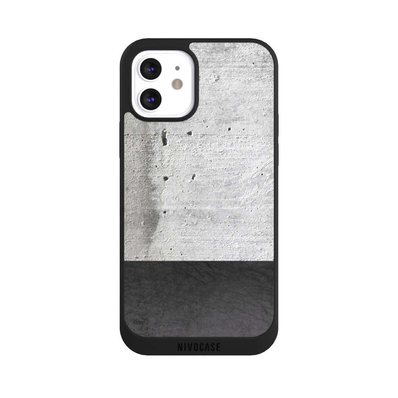 iPhone 12 NIVOpure Leather and Concrete