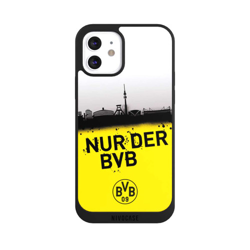 Apple iPhone 12 NIVOpure Nur der BVB - Silhouette
