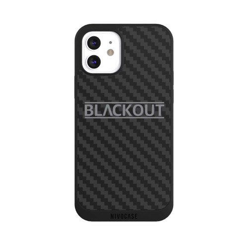 Apple iPhone 12 NIVOpure Carbon - Blackout
