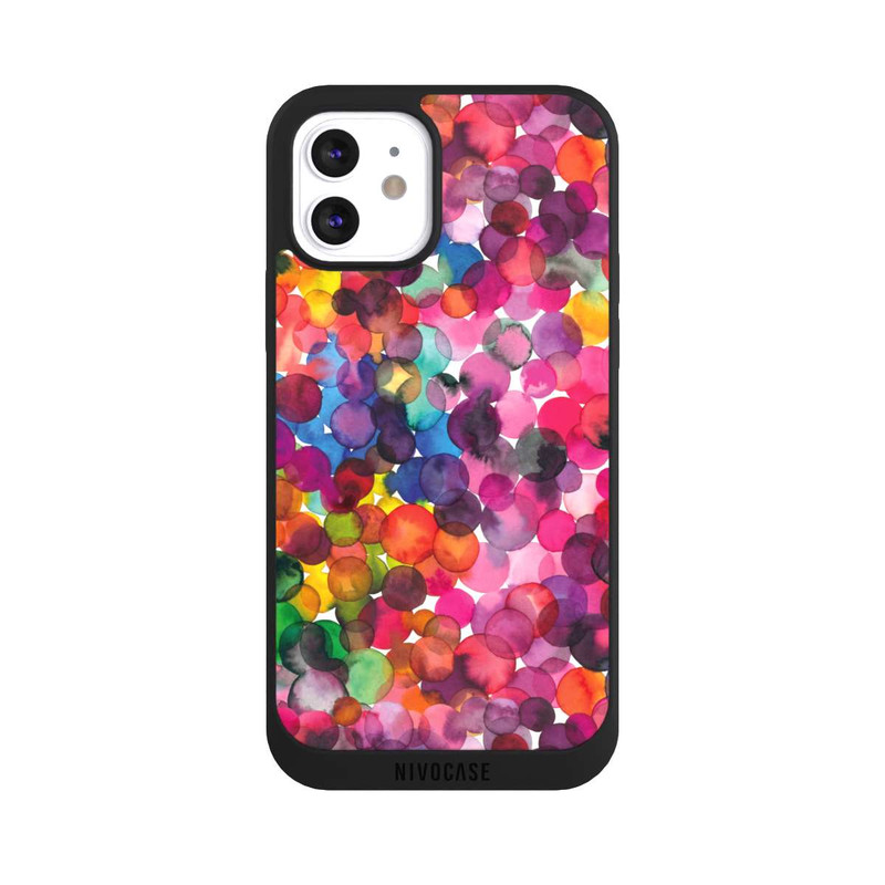 iPhone 12 NIVOpure Points aquarelle superposés