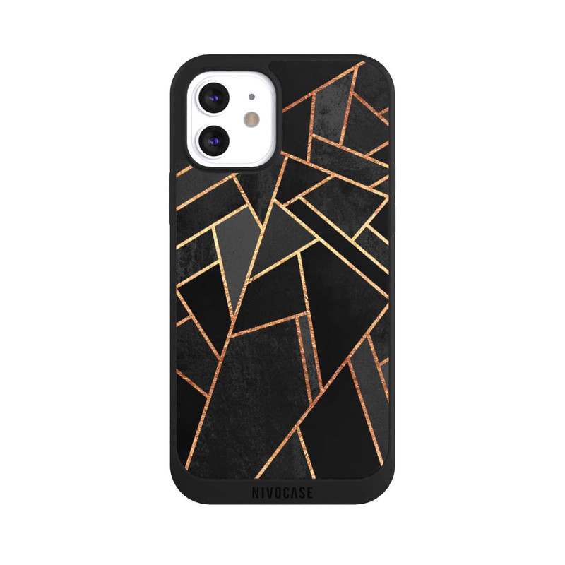 iPhone 12 NIVOpure Impression Or Nuit Noire