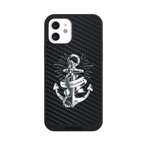 Apple iPhone 12 NIVOpure Geisteskrank Anker Carbon