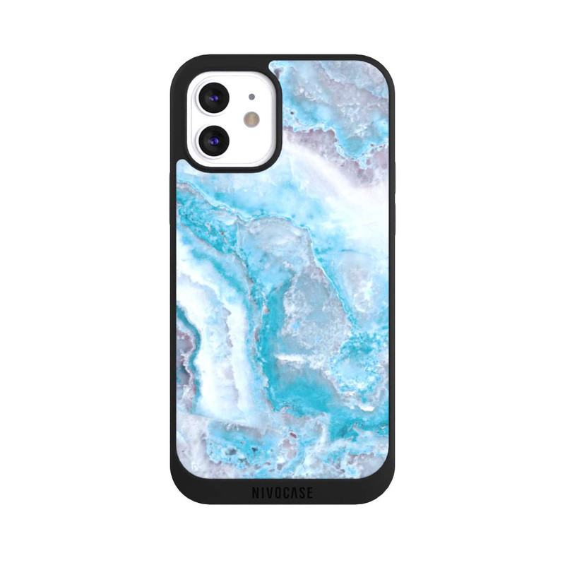 iPhone 12 NIVOpure Gemstone Lightblue
