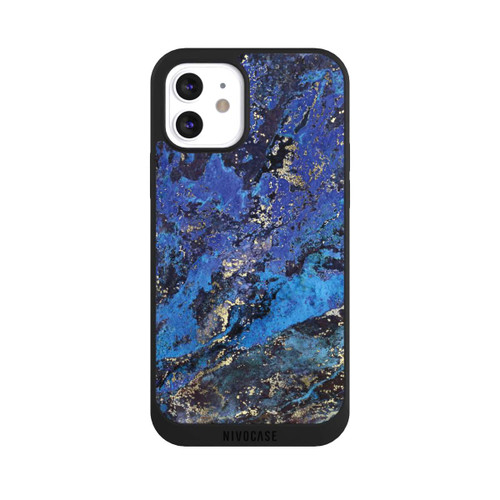 Apple iPhone 12 NIVOpure Lapislazuli blau und gold