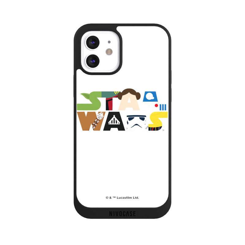 iPhone 12 NIVOpure Logo de la bande dessinée Star Wars