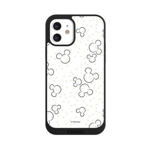 Apple iPhone 12 NIVOpure Golden Micky Pattern