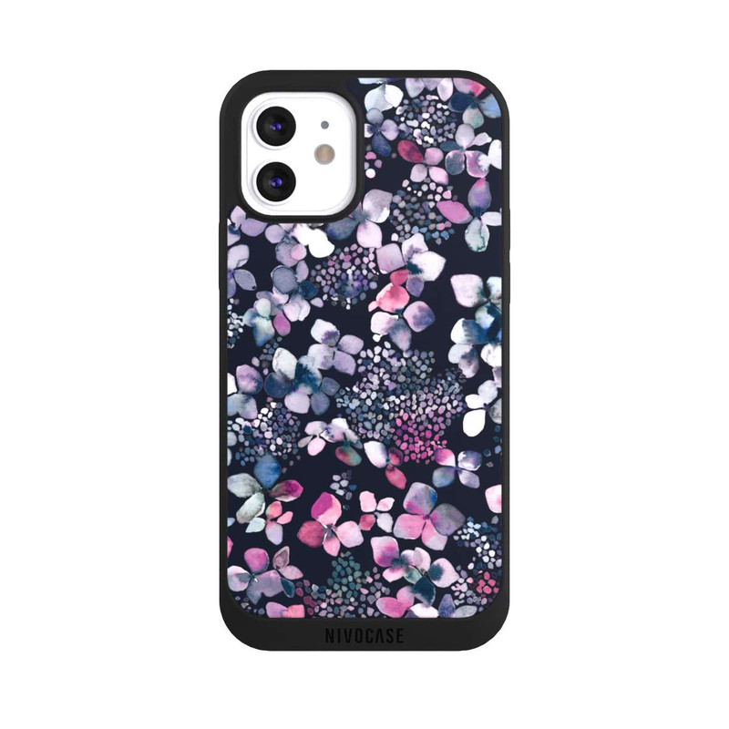 iPhone 12 NIVOpure Hortensia foncé