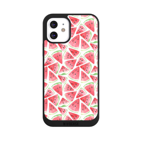 Apple iPhone 12 NIVOpure Watermelon Pattern Watercolor
