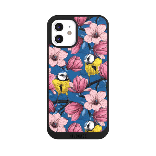 Apple iPhone 12 NIVOpure Blue Tit &amp; Magnolia