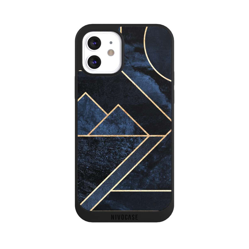 iPhone 12 NIVOpure Moderner Golddruck