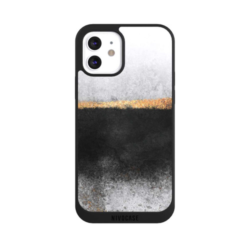 Apple iPhone 12 NIVOpure Ruß und Golddruck