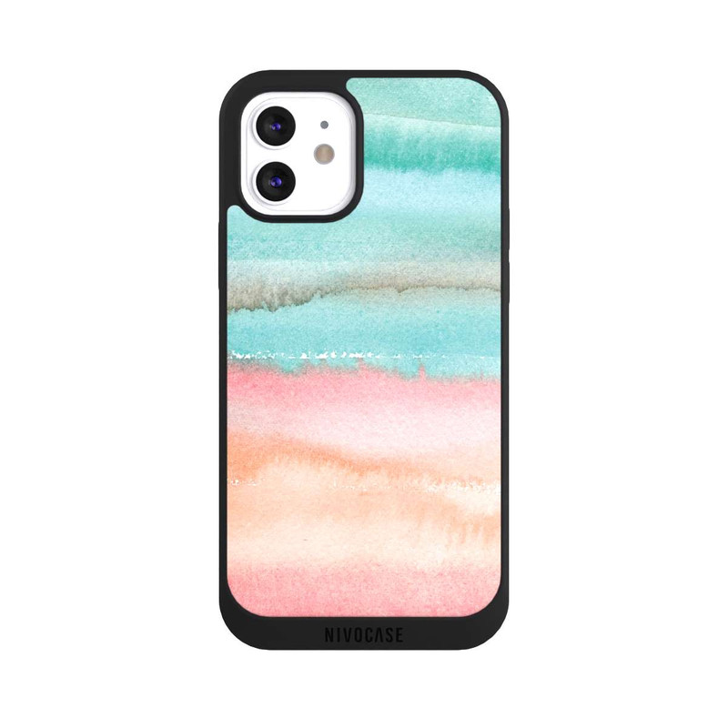 iPhone 12 NIVOpure sommerlicher Farbverlauf Aquarell