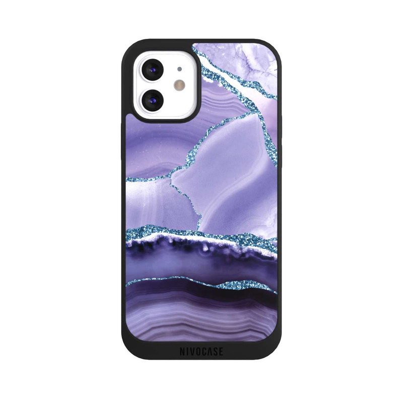 iPhone 12 NIVOpure Lilac Marble Landscape