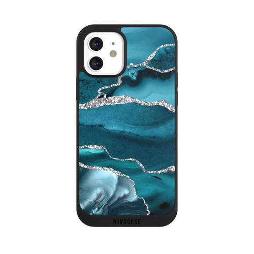 Apple iPhone 12 NIVOpure Gletscher Eis Marmor