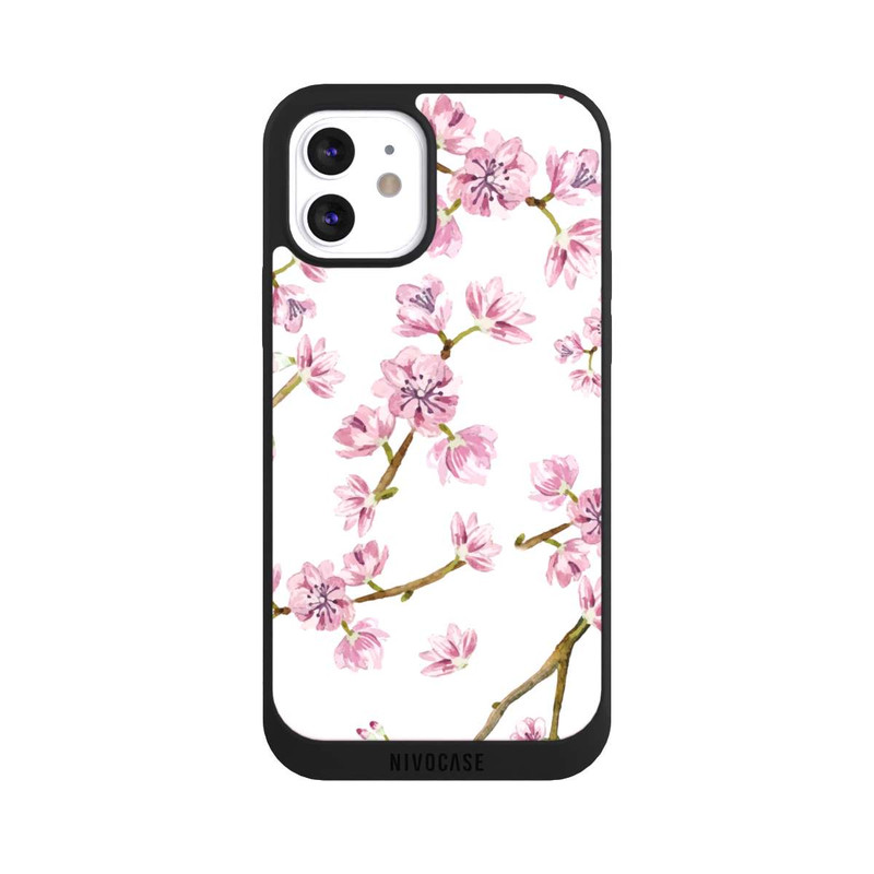 iPhone 12 NIVOpure Fleurs de Cerisier Rose