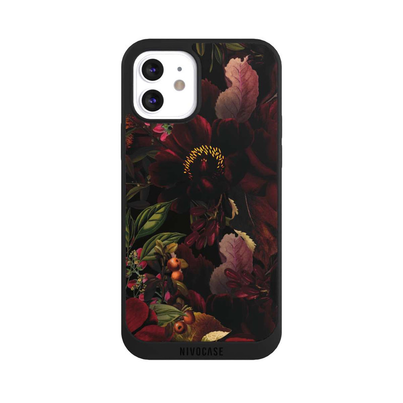 iPhone 12 NIVOpure Dunkle Blumenwiese