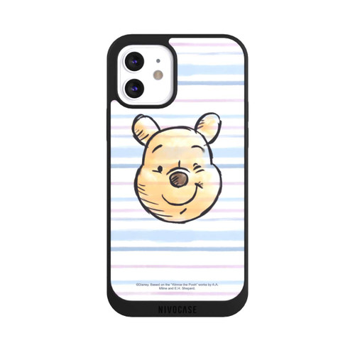 Apple iPhone 12 NIVOpure Winnie Puuh auf Streifen