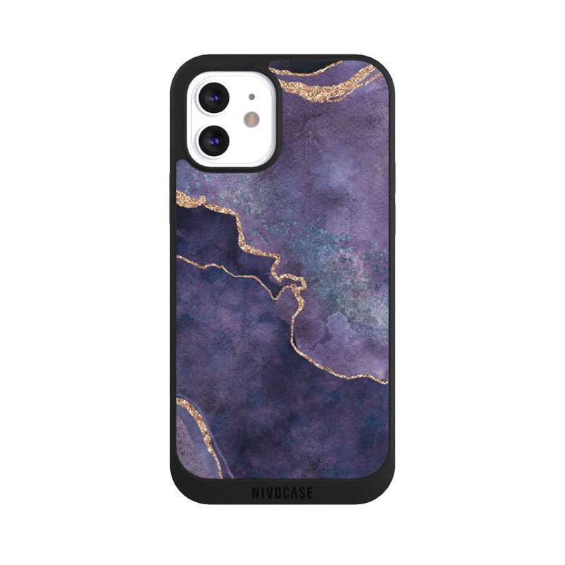 iPhone 12 NIVOpure Gemstone Glamour purple