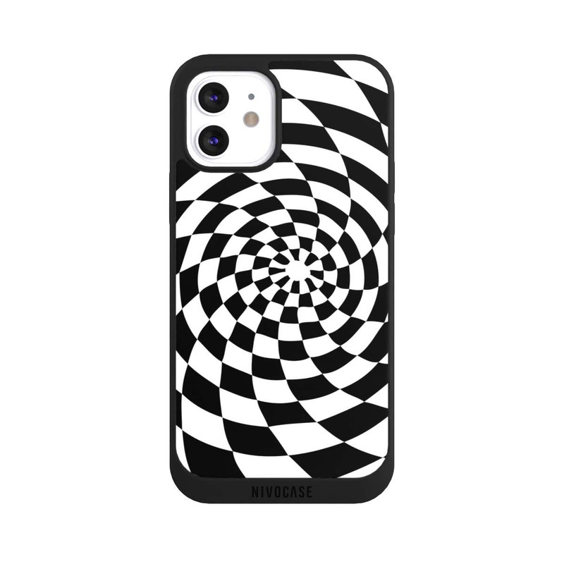 iPhone 12 NIVOpure Black and White Illusion