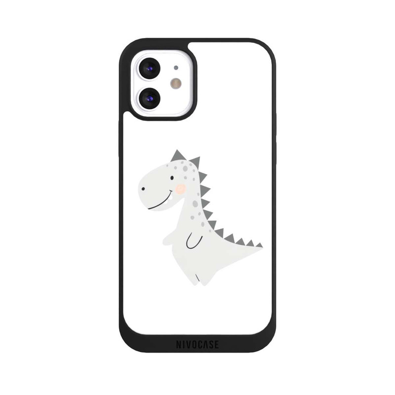 iPhone 12 NIVOpure Dino gris