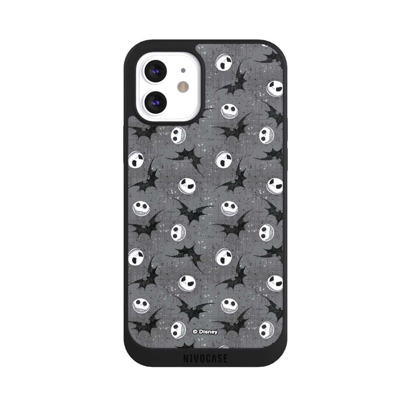 iPhone 12 NIVOpure Jack Grey Pattern Tim Burtons Nightmare before Christmas