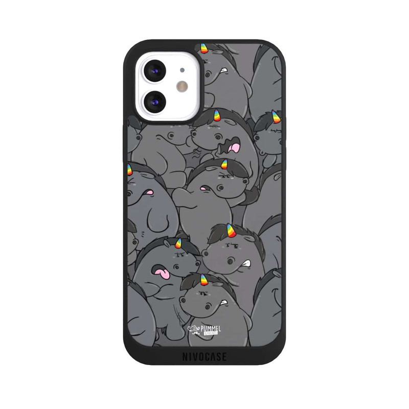 iPhone 12 NIVOpure Grummeleinhorn Allover