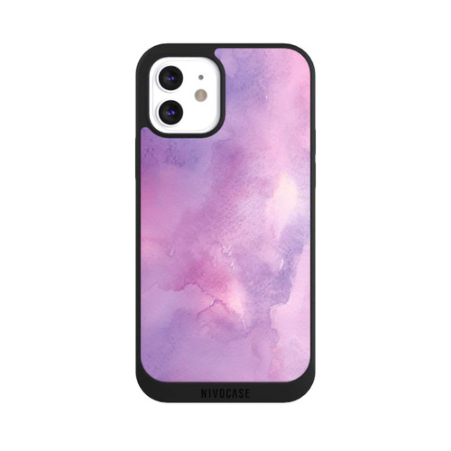 Apple iPhone 12 NIVOpure Watercolour Pink Clouds