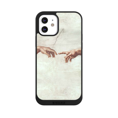 Apple iPhone 12 NIVOpure Die Hände von Gott und Adam von Michelangelo Buonarroti