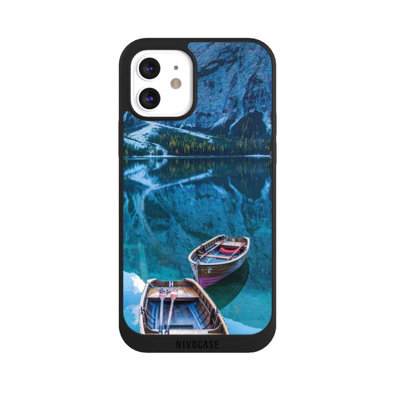 iPhone 12 NIVOpure Nature Lake Boat