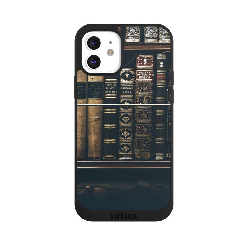 iPhone 12 NIVOpure Book Stack Dark