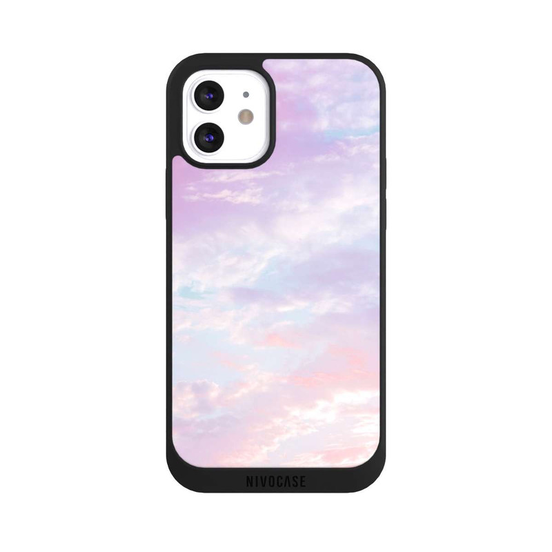 iPhone 12 NIVOpure Nuages ​​De Barbe à Papa Violet