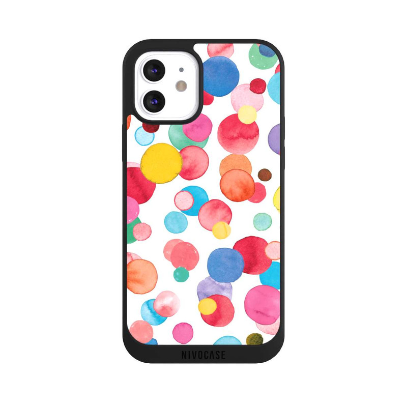 iPhone 12 NIVOpure Aquarelle à pois d’été