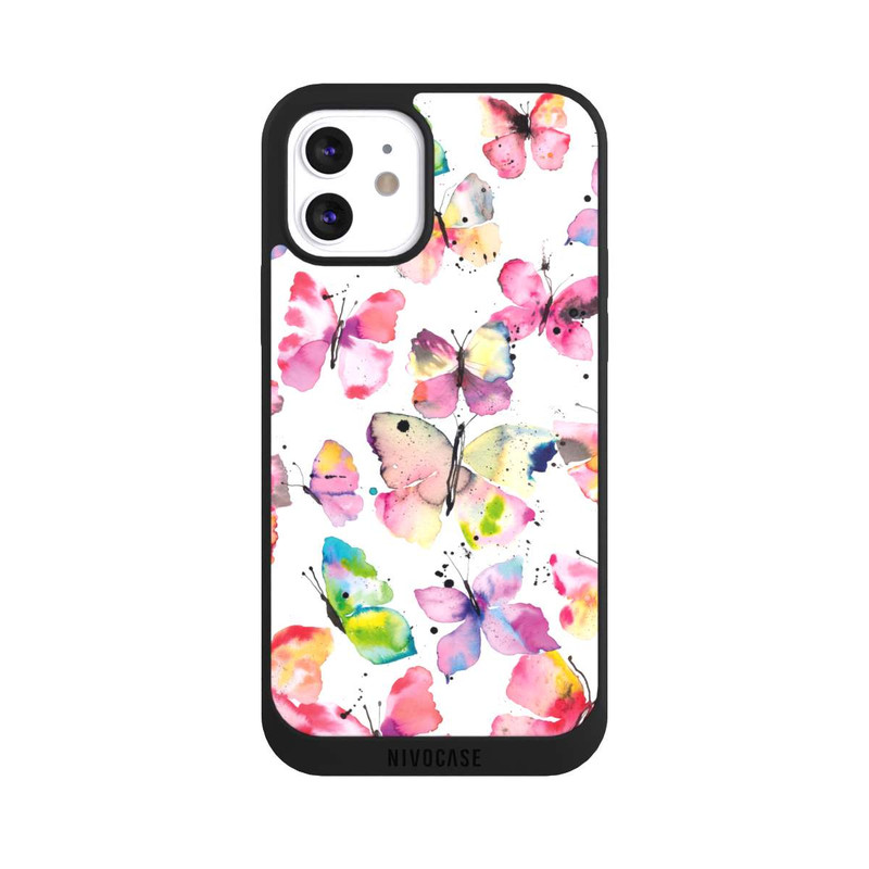 iPhone 12 NIVOpure Aquarell Frühlingsschmetterlinge