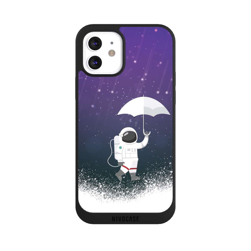 iPhone 12 NIVOpure Astronaut im Asteroidenregen
