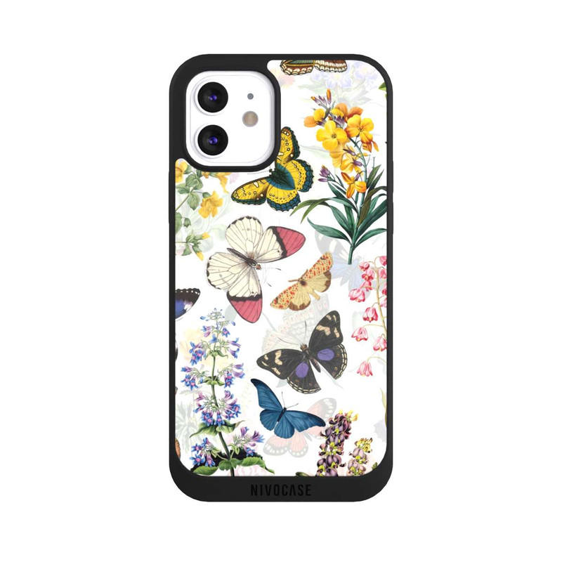 iPhone 12 NIVOpure Feldblumen und Schmetterlinge