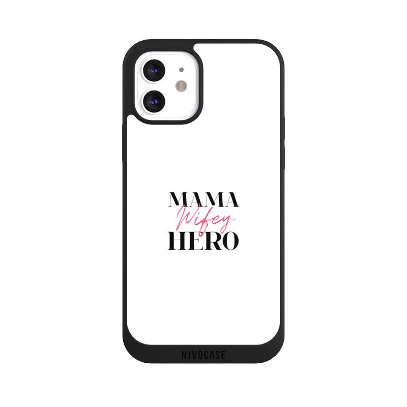 iPhone 12 NIVOpure Mama Wifey Hero White