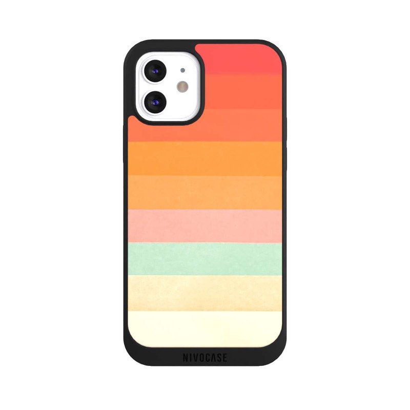 iPhone 12 NIVOpure Arc-en-ciel Chevrons II
