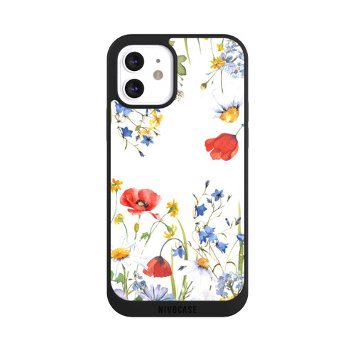 Apple iPhone 12 NIVOpure Flower Meadow Poppies