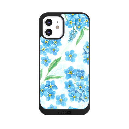 Apple iPhone 12 NIVOpure Forget Me Not Pattern 