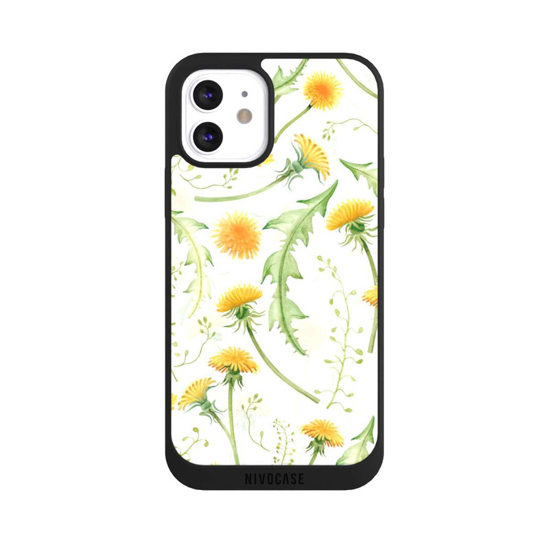 iPhone 12 NIVOpure Löwenzahn Muster