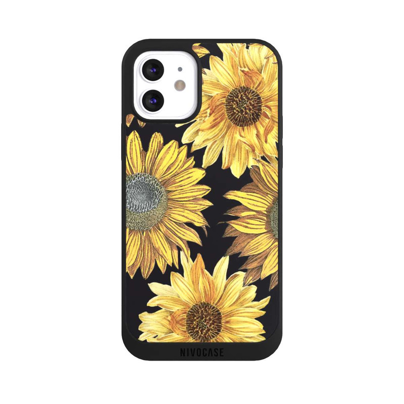 iPhone 12 NIVOpure Retro-Sonnenblumen
